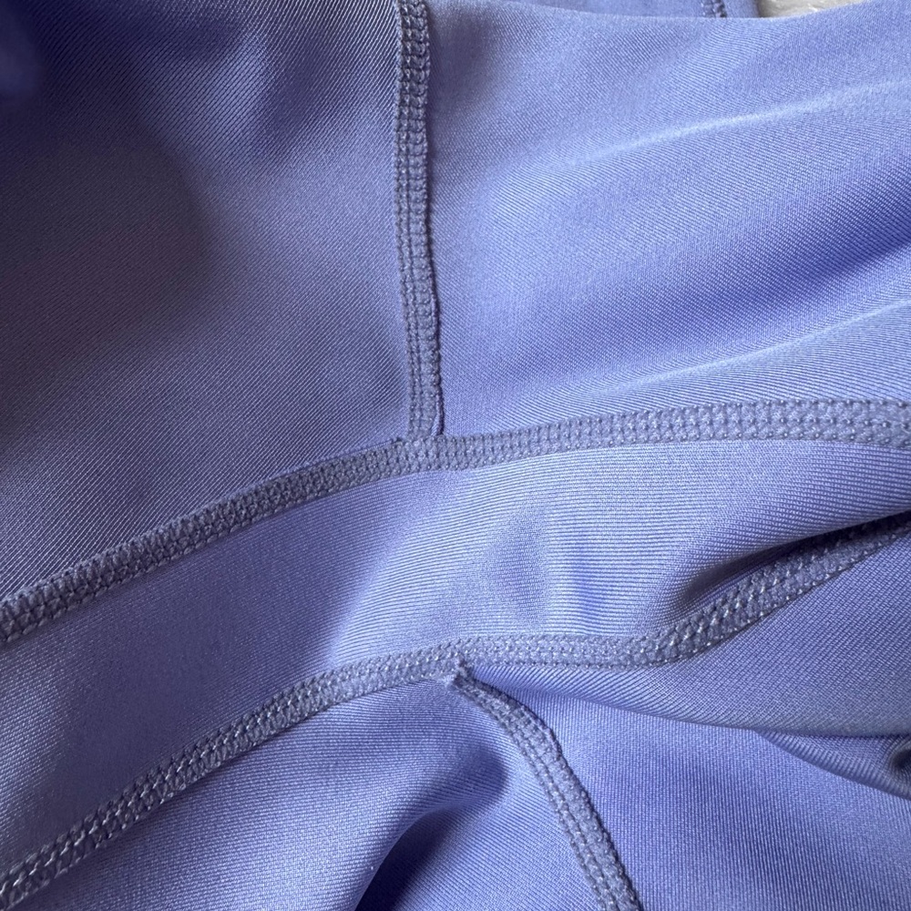 Nike Size S Women's Lavender Swoosh High-Rise 7/8 Leggings - Picture 9 of 11